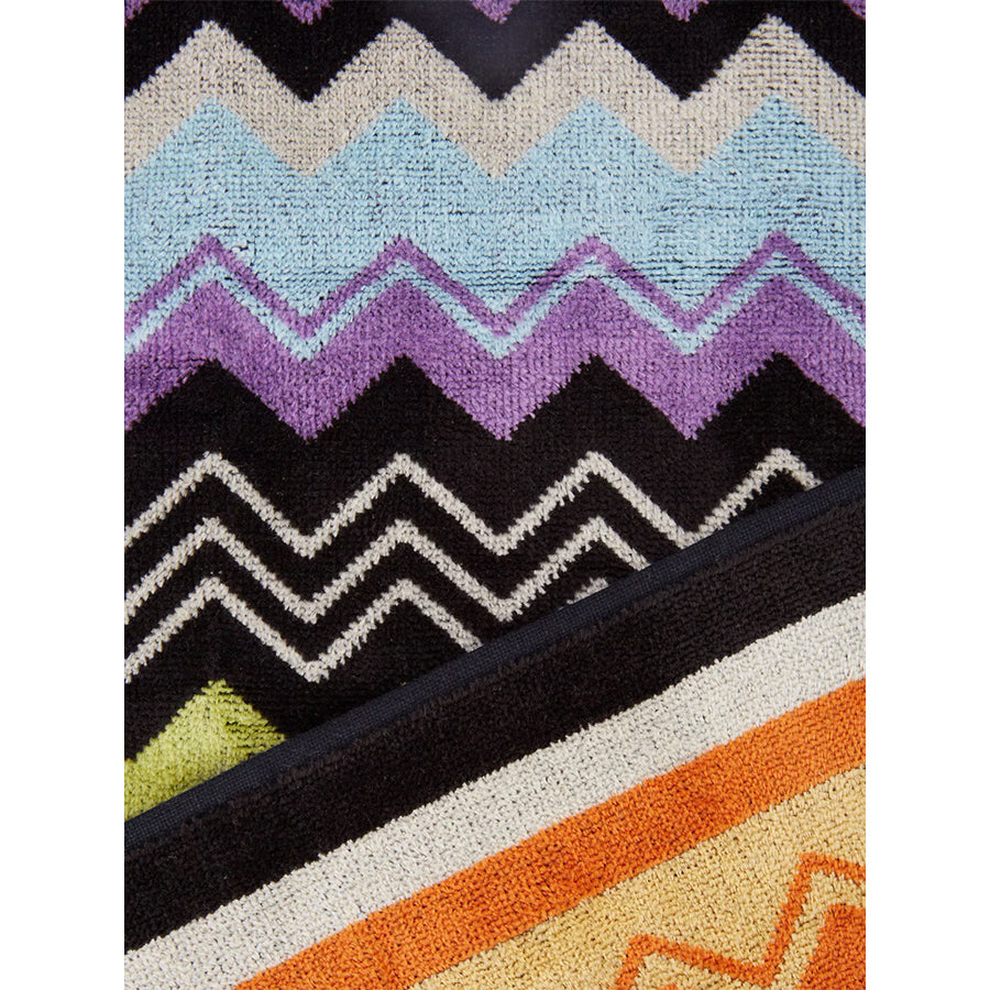 MISSONI HOME Giacomo T59- Turuncu Zigzag Desenli Fitness Havlusu 45 x 100 cm D’Maison 