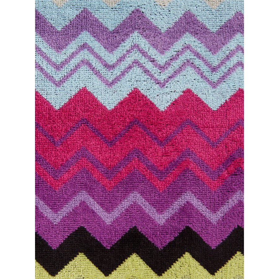 MISSONI HOME Giacomo T59- Turuncu Zigzag Desenli Fitness Havlusu 45 x 100 cm D’Maison 