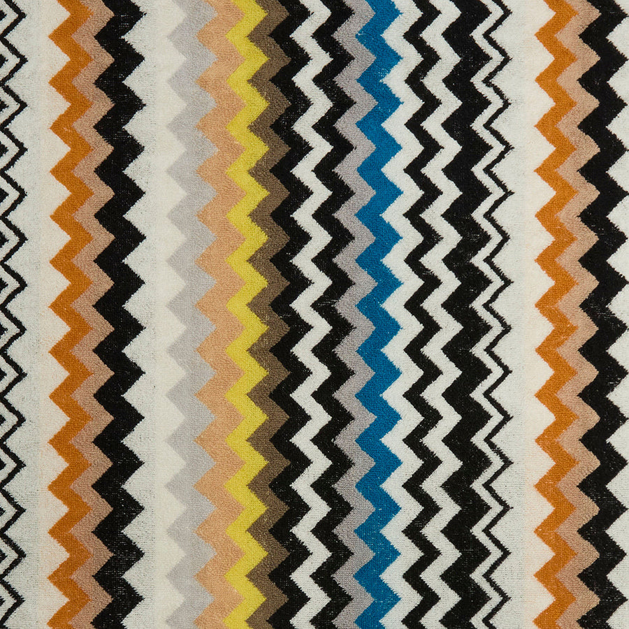 Best 160 - Siyah Çok Renkli Banyo Havlusu 70 x 115 cm