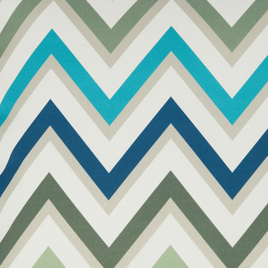 Watamu 161 - Açık Yeşil Çok Renkli Dış Mekan Yastık 60 x 60 cm