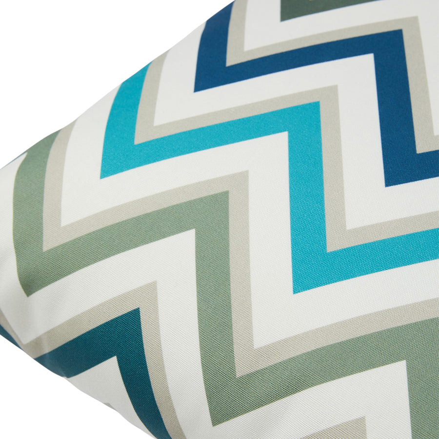 MISSONI HOME Watamu Outdoor 161- Açık Yeşil Çok Renkli Dış Mekan Dekoratif Yastık 45 x 45 cm D’Maison 