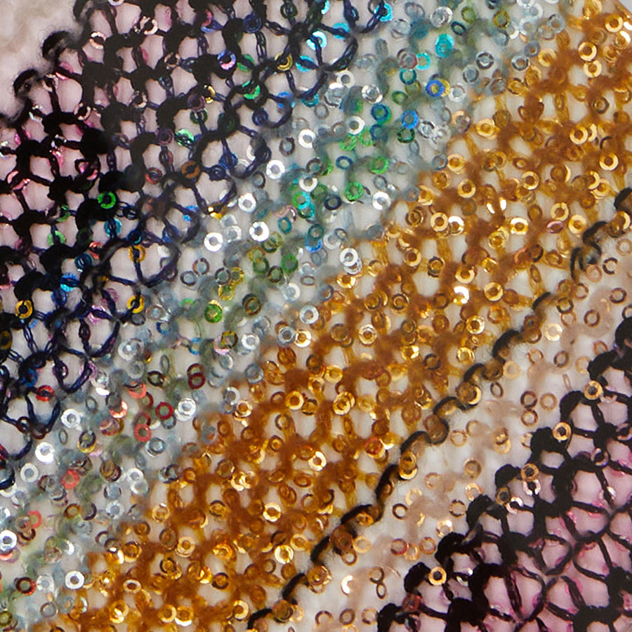 Chevron 100 - Çok Renkli Bardak Altlığı Seti 4'lü