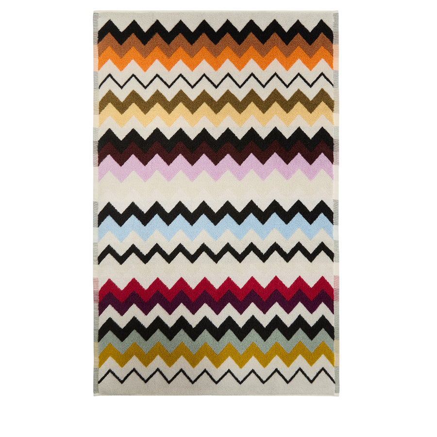 MISSONI HOME Murrina 100- Çok Renkli Zigzag Desenli Banyo Havlusu 70x130 cm D’Maison 