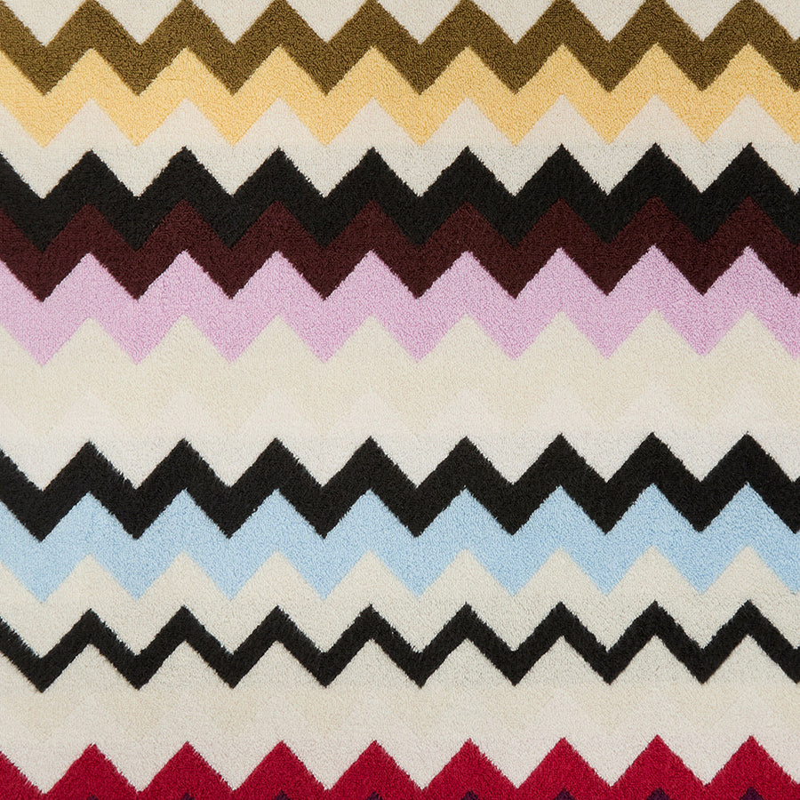 MISSONI HOME Murrina 100- Çok Renkli Zigzag Desenli Banyo Havlusu 70x130 cm D’Maison 