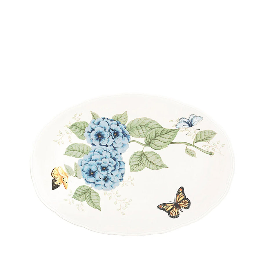 Butterfly Oval Servis Tabağı, 41cm