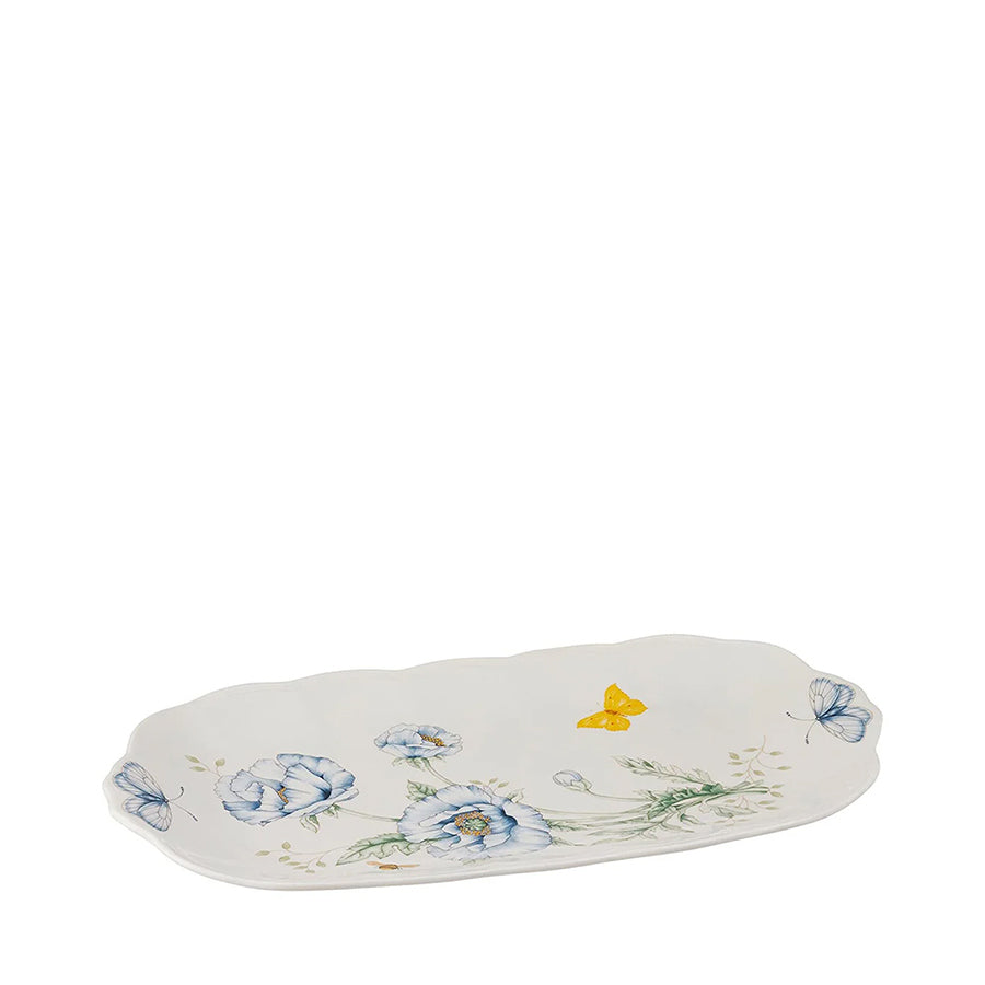 Butterfly Oval Servis Tabağı, 37.5cm