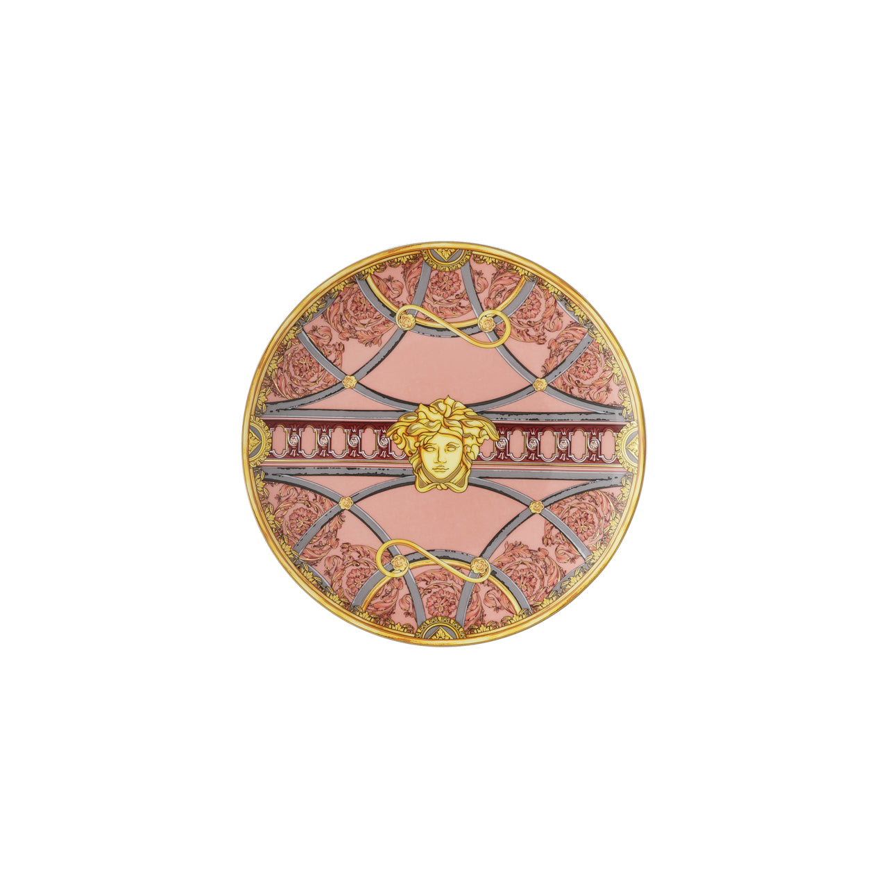 VERSACE Scala Palazzo Rose Porselen Ekmek Tabağı 17 cm D’Maison 