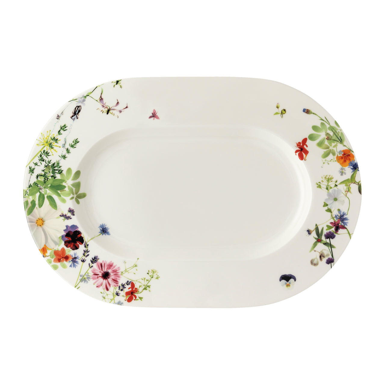 ROSENTHAL Grand Air Oval Porselen Servis Tabağı 41 cm D’Maison 