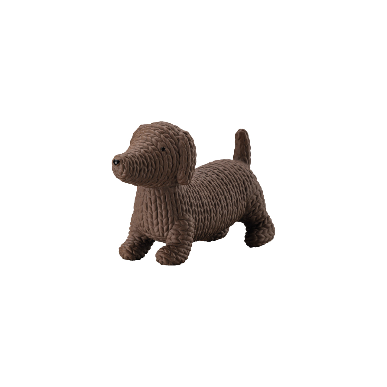 ROSENTHAL Pets Köpek Alfanso Kahverengi Porselen Biblo 7 cm D’Maison 