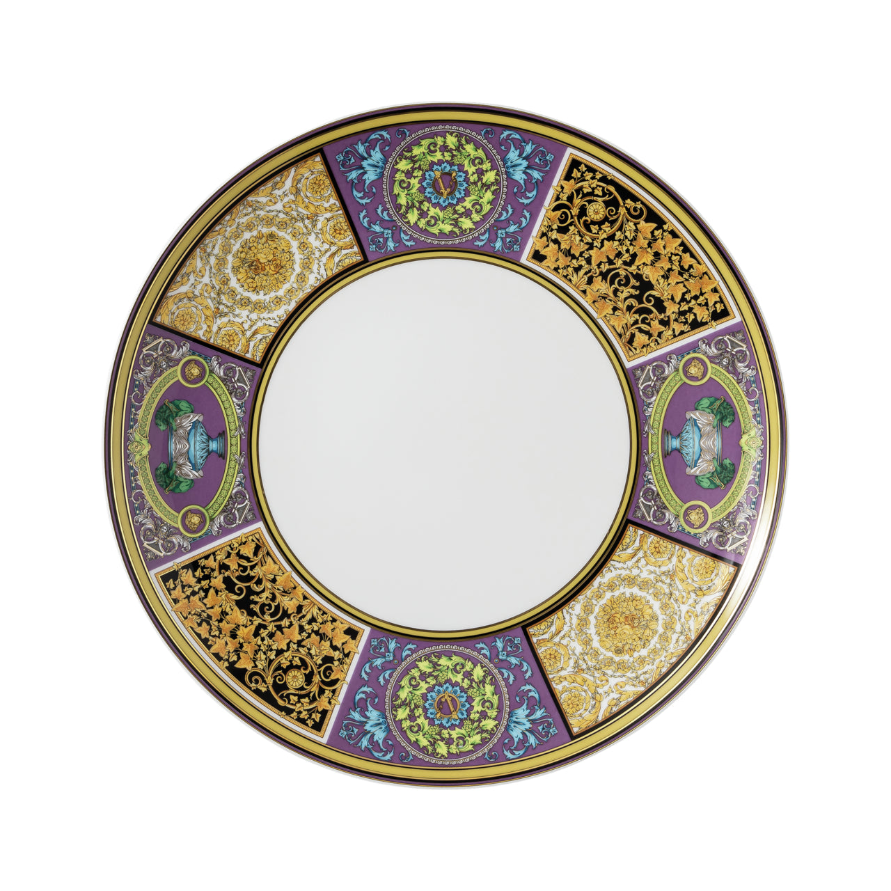 VERSACE Barocco Mosaic Porselen Yemek Tabağı 28 cm D’Maison 