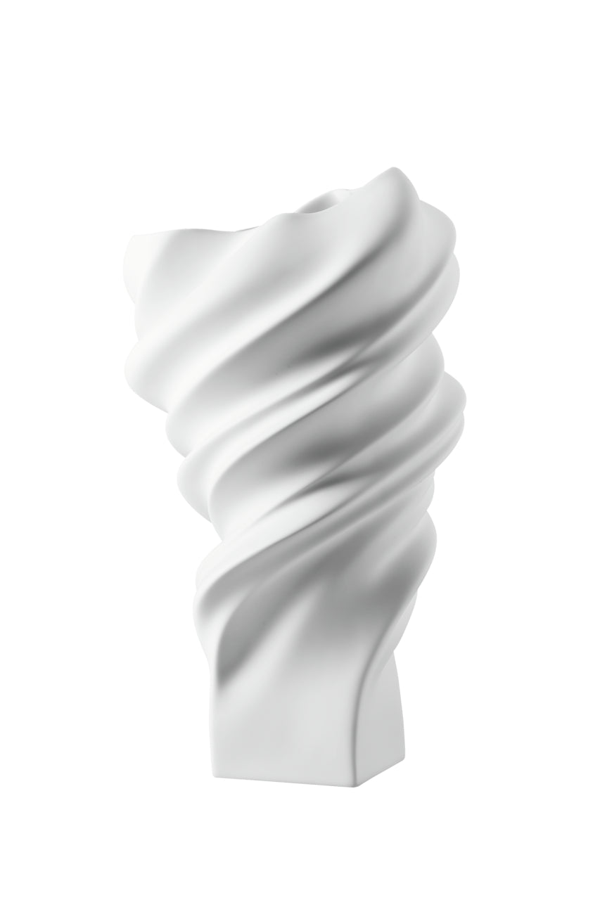 ROSENTHAL Squall Beyaz Porselen Vazo 32 cm D’Maison 