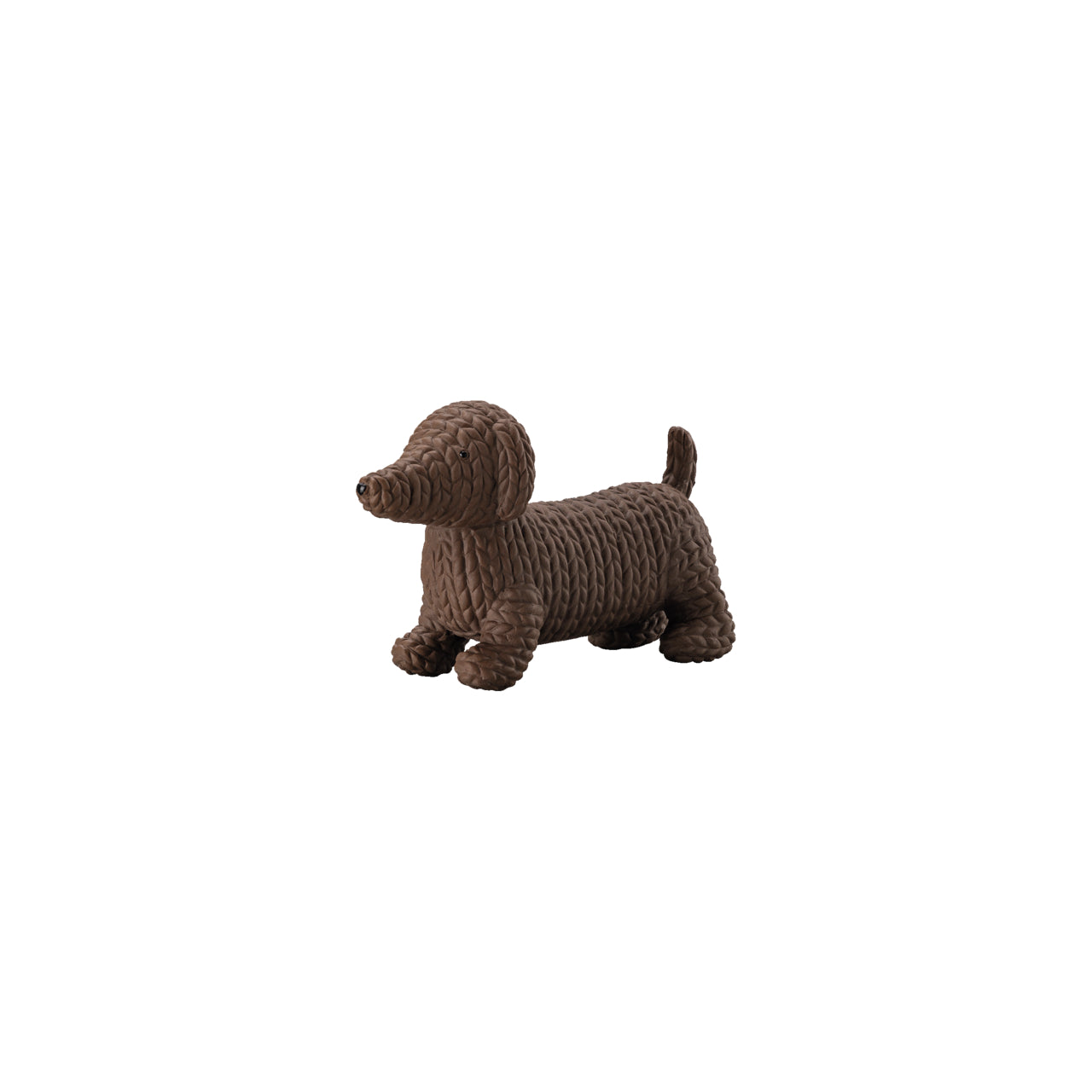 ROSENTHAL Pets Köpek Alfanso Kahverengi Porselen Biblo 5 cm D’Maison 