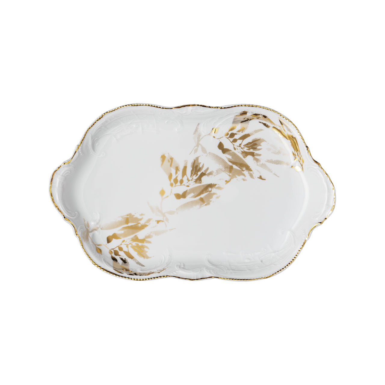 ROSENTHAL Midas Oval Porselen Servis Tabağı 28 cm D’Maison 