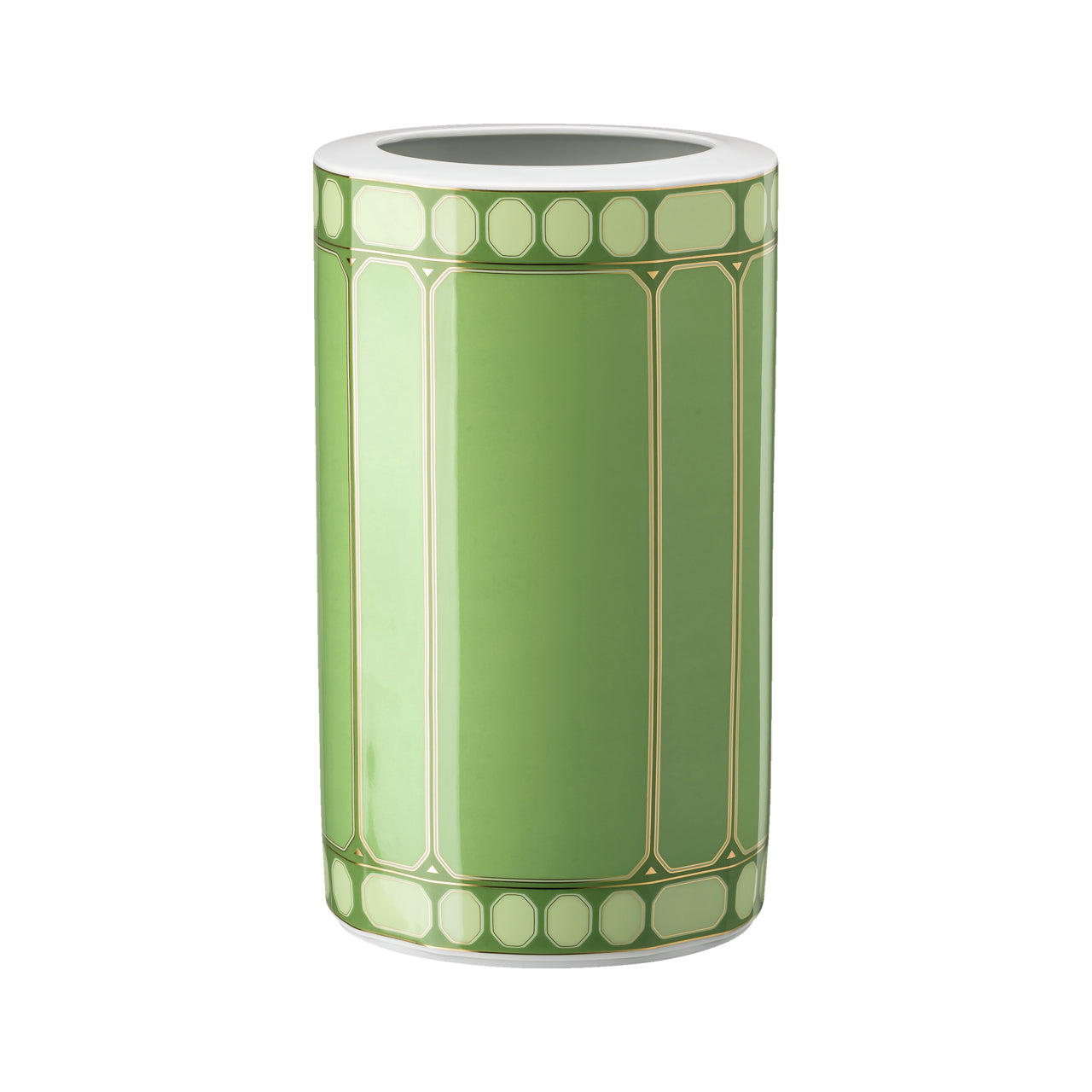 ROSENTHAL Signum Fern Yeşil Porselen Vazo 27 cm D’Maison 