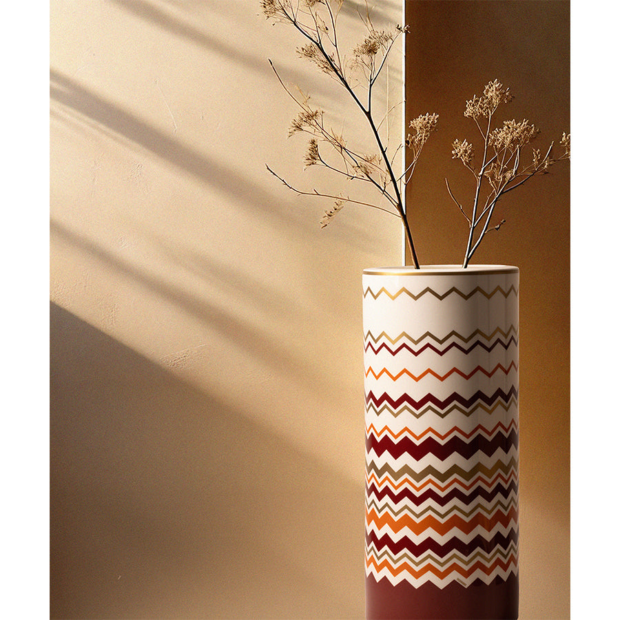 MISSONI HOME Iconic Turuncu Bordo Vazo 36 cm D’Maison 