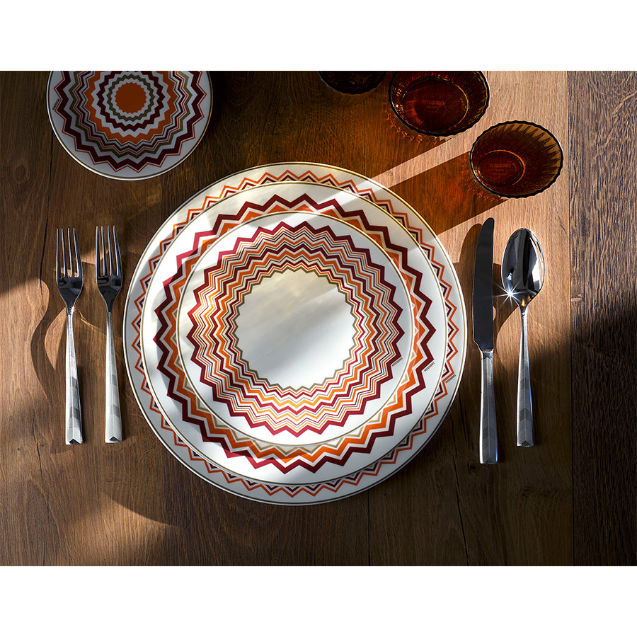 MISSONI HOME Iconic Turuncu Bordo Porselen Kase 13 cm D’Maison 