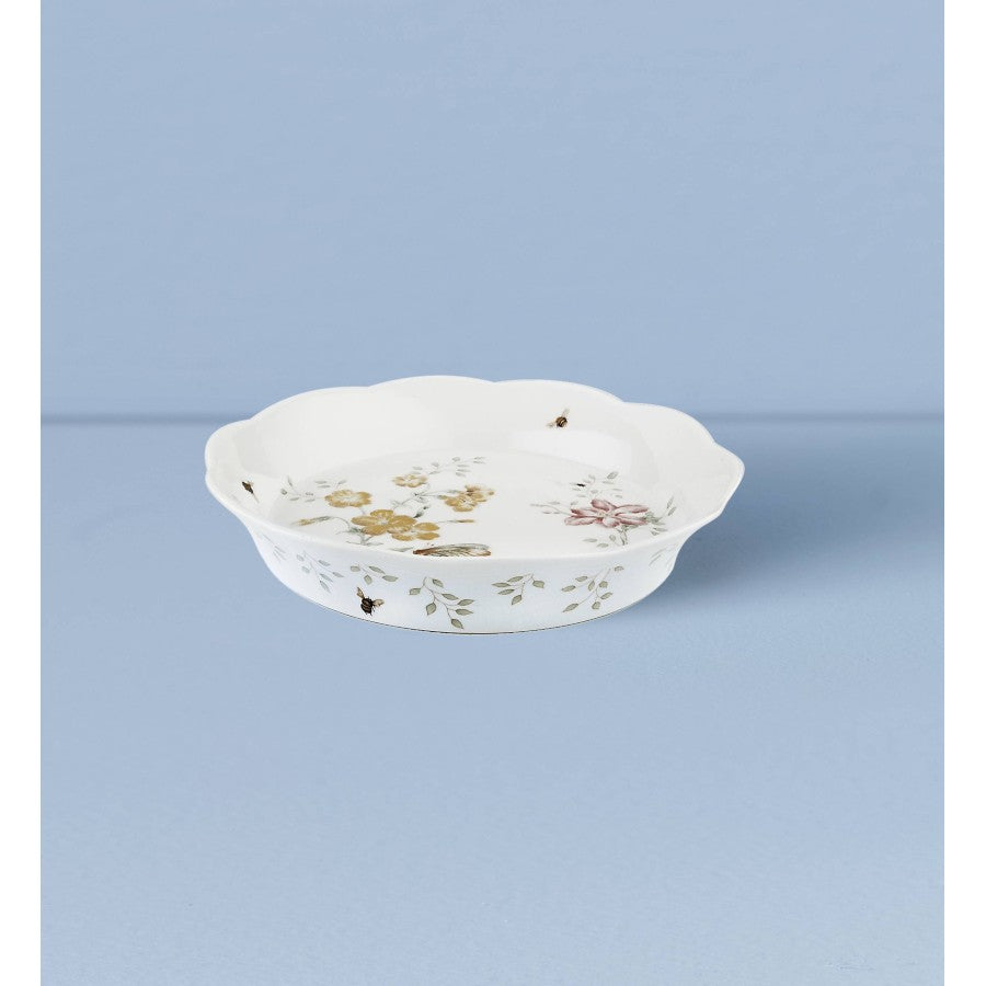 Butterfly Porselen Sığ Servis Kasesi 24 cm
