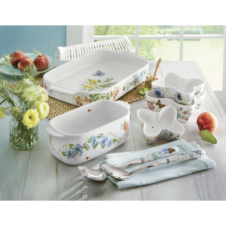 LENOX Butterfly 2 Parça Salata Servis Seti 29 cm D’Maison 