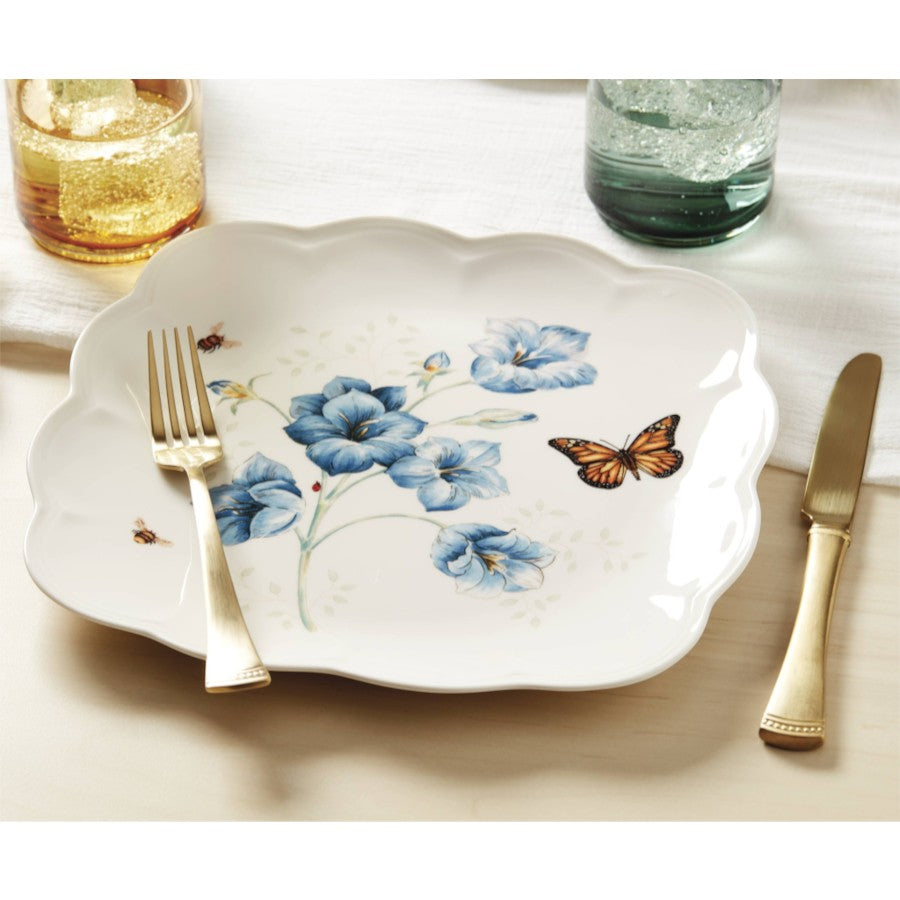Butterfly Kare Tabak 4'lü Set 28 cm