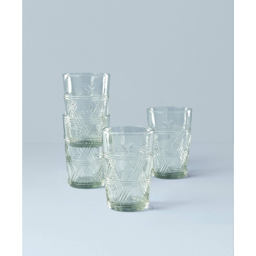 LENOX Butterfly Yeşil Su/Meşrubat Bardağı 4'lü Set D’Maison 