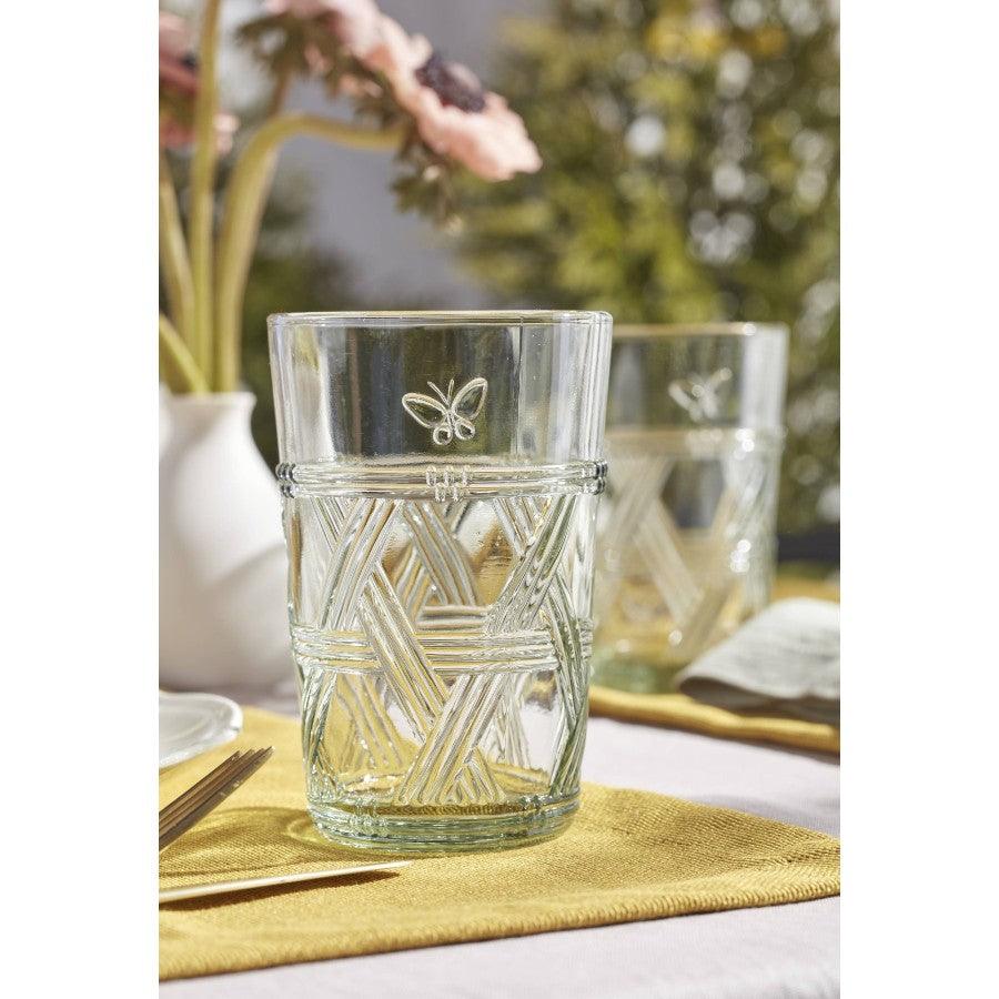 LENOX Butterfly Yeşil Su/Meşrubat Bardağı 4'lü Set D’Maison 