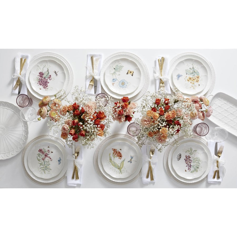 LENOX Butterfly Pembe Su/Meşrubat Bardağı 4'lü Set D’Maison 