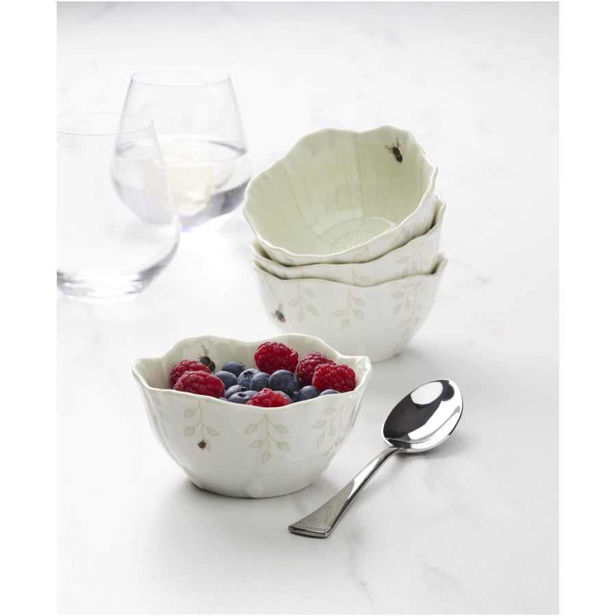 LENOX Butterfly Salata Kasesi, 4'lü Set, 12 cm D’Maison 