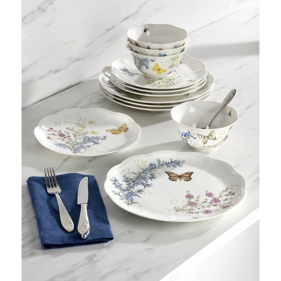 LENOX Butterfly Herbs 4 Kişilik 12 Parça Yemek Takımı D’Maison 