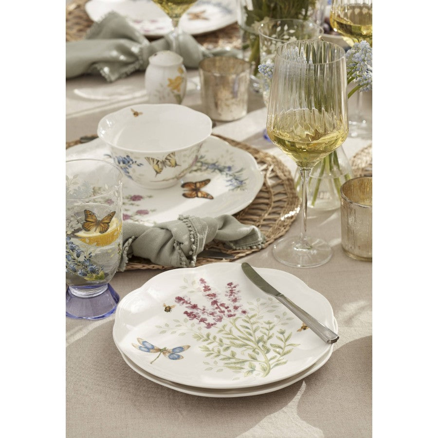 LENOX Butterfly Herbs Accent Tabağı 4'lü Set 23 cm D’Maison 