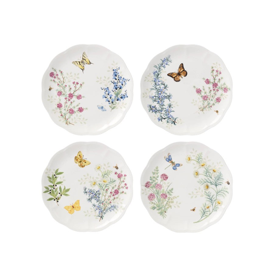 LENOX Butterfly Herbs Yemek Tabağı 4'lü Set 27 cm D’Maison 