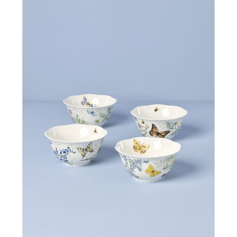 LENOX Butterfly Herbs Salata Kasesi 4'lü Set 15 cm D’Maison 