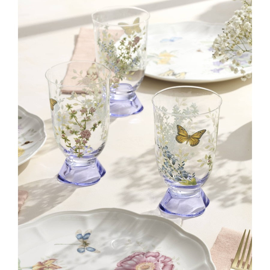 Butterfly Herbs Su/Meşrubat Bardağı 4'lü Set