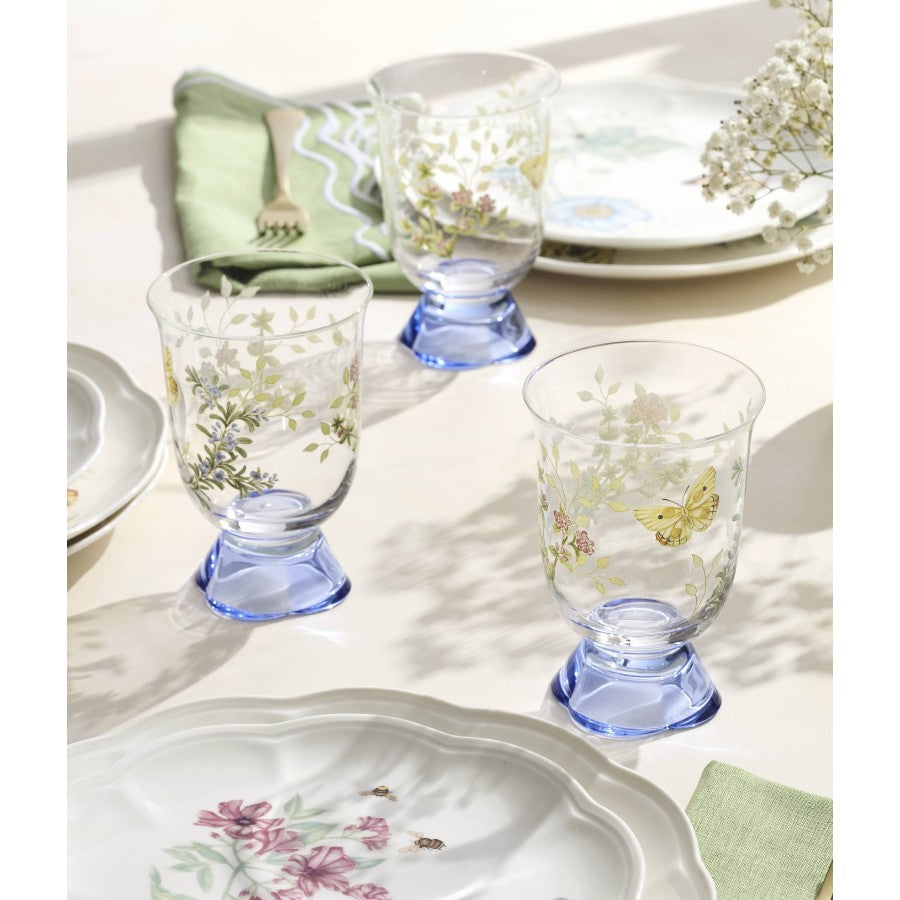 LENOX Butterfly Herbs Su/Meşrubat Bardağı 4'lü Set D’Maison 
