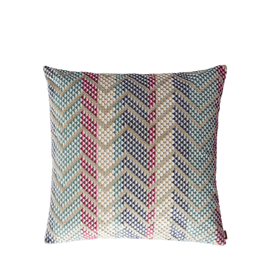 MISSONI HOME Squame 149  Kırmızı Çok Renkli Dekoratif Yastık 50x50 cm D’Maison 