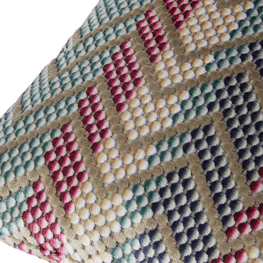 MISSONI HOME Squame 149  Kırmızı Çok Renkli Dekoratif Yastık 50x50 cm D’Maison 
