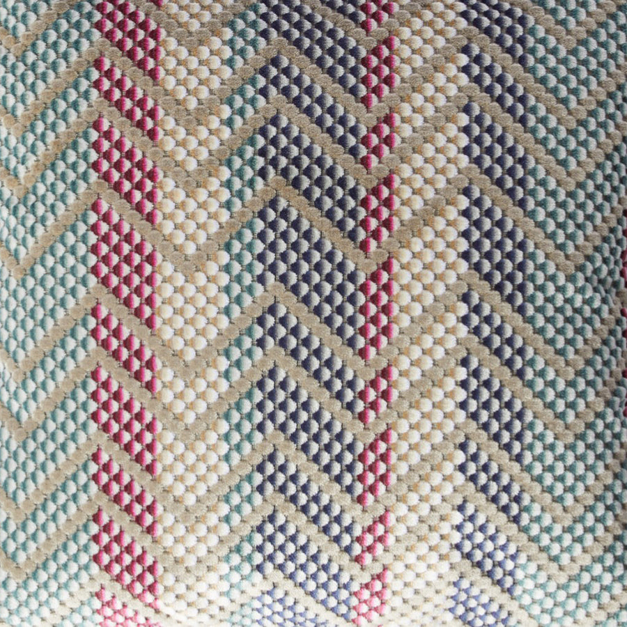 MISSONI HOME Squame 149  Kırmızı Çok Renkli Dekoratif Yastık 50x50 cm D’Maison 