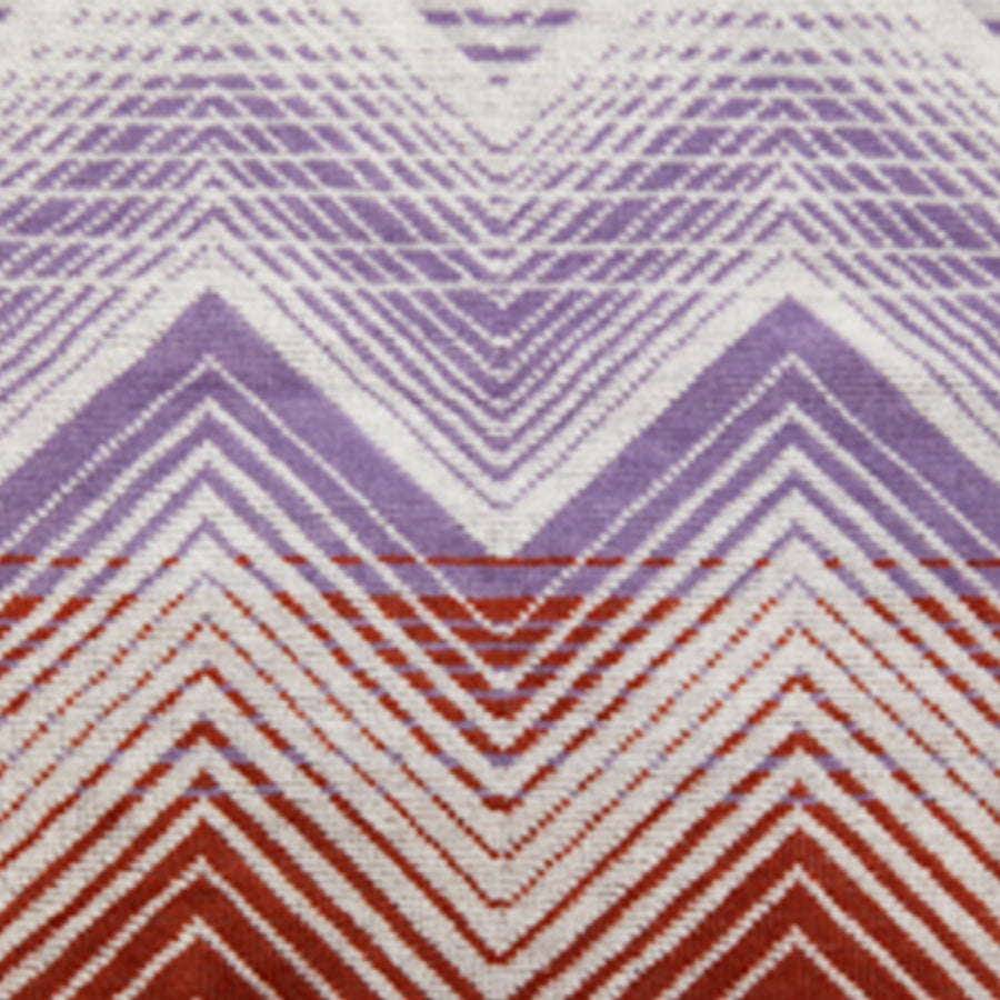 Marea 100 - Çok Renkli Zigzag Desenli Kapüşonlu Bornoz