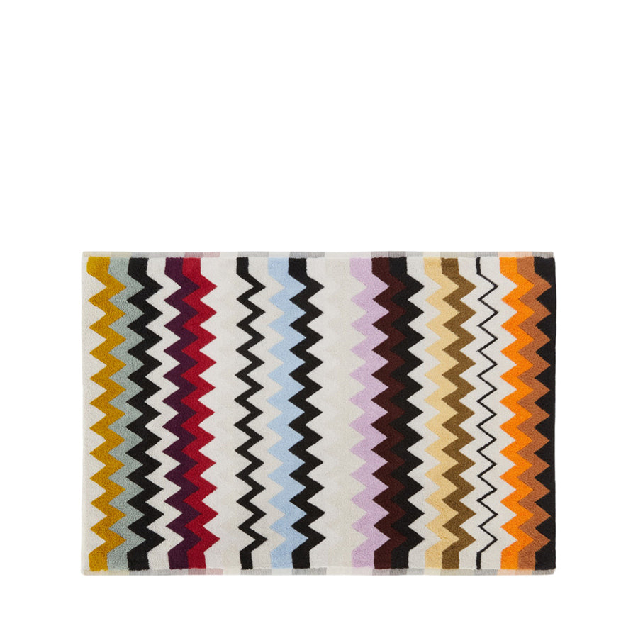 MISSONI HOME Murrina 100  Çok Renkli Zigzag Desenli Banyo Halısı 90x60 cm D’Maison 