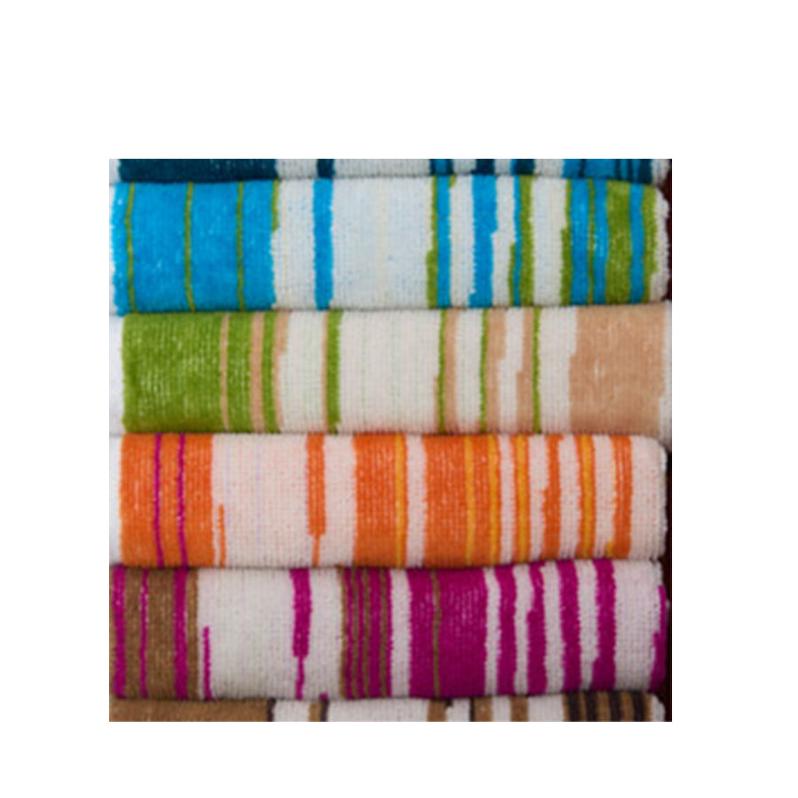 MISSONI HOME Fiammetta 100  Karışık Renkli Desenli Kutulu El Havlusu Seti 6'lı 30 x 30 cm D’Maison 
