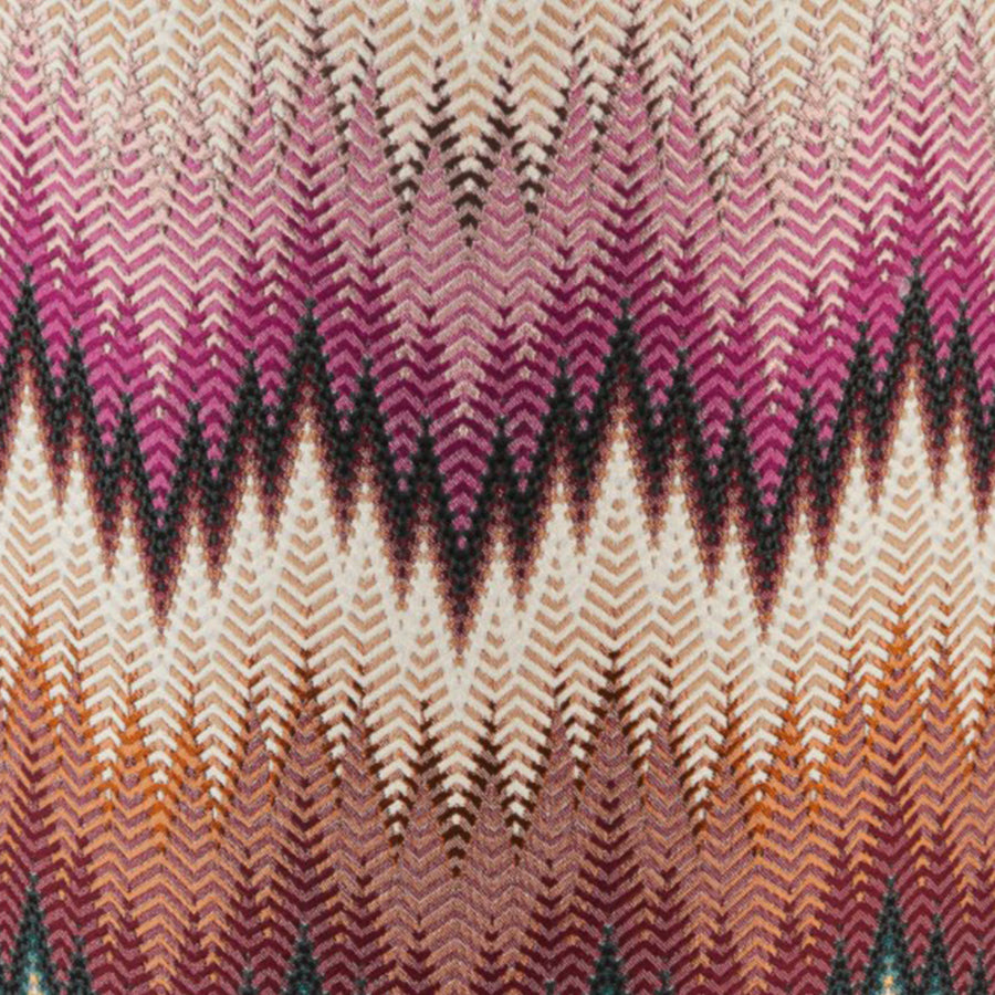 MISSONI HOME Phrae 100  Pembe Çok Renkli Silindir Puf 40x30 cm D’Maison 