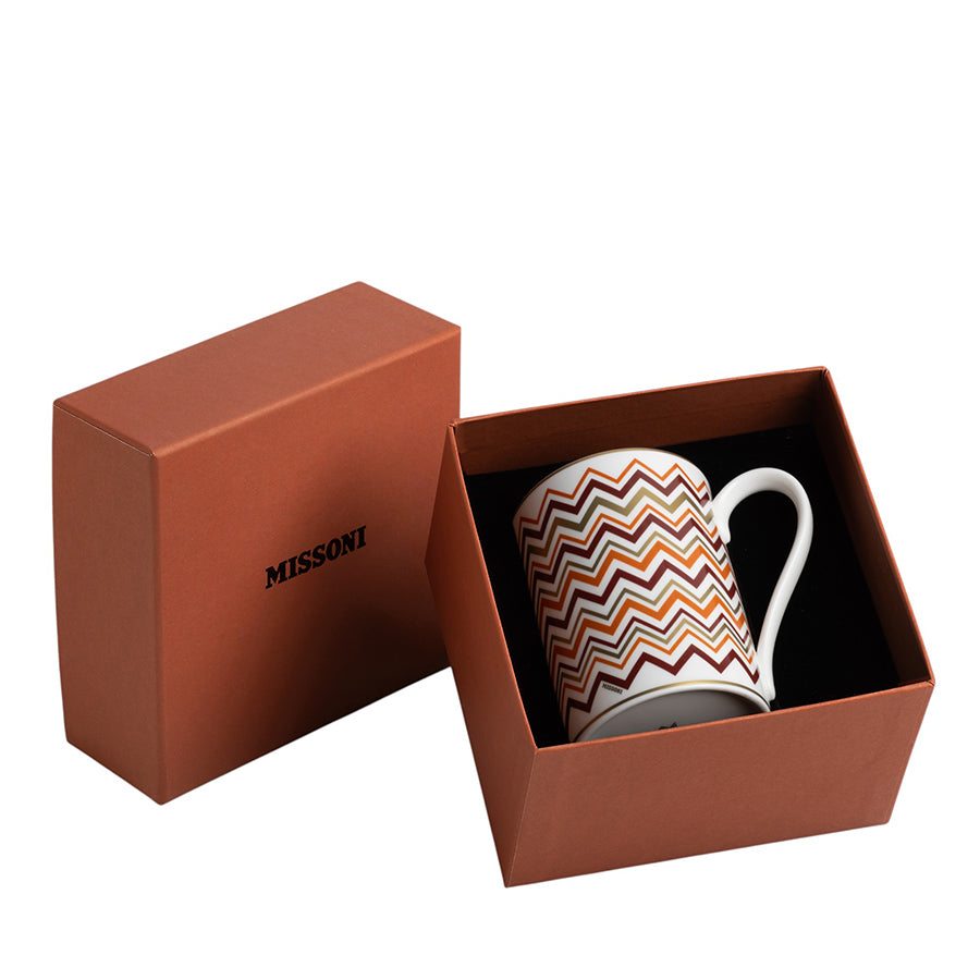 MISSONI HOME Iconic Turuncu Bordo Porselen Kupa D’Maison 