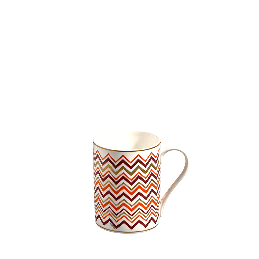 MISSONI HOME Iconic Turuncu Bordo Porselen Kupa D’Maison 