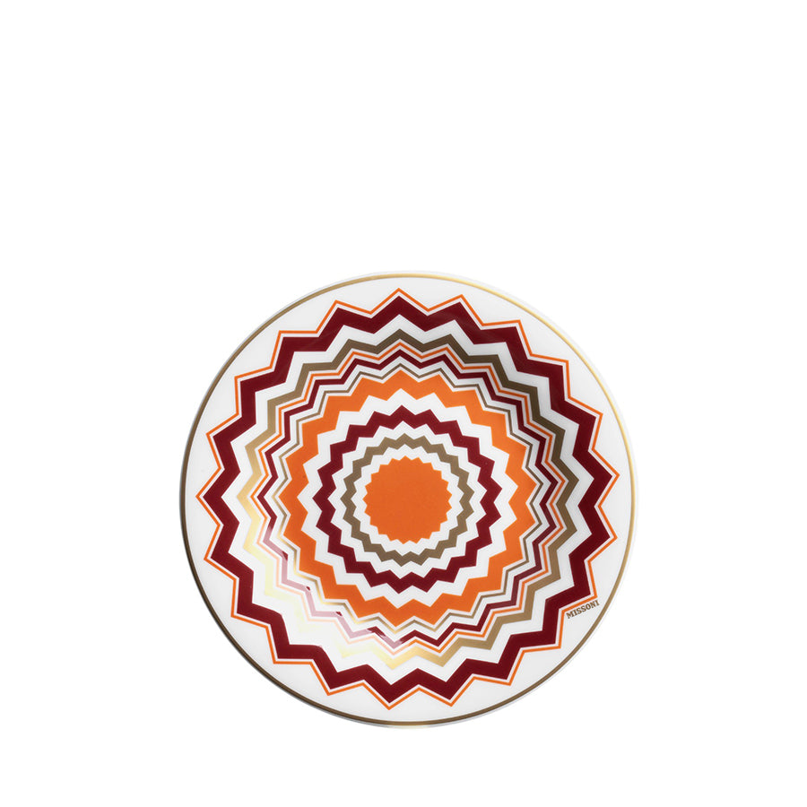 MISSONI HOME Iconic Turuncu Bordo Porselen Ekmek Tabağı 17 cm D’Maison 