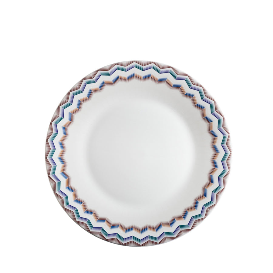 MISSONI HOME Zig Zag Jarris 148 Lacivert Yemek Tabağı 27,5 cm D’Maison 