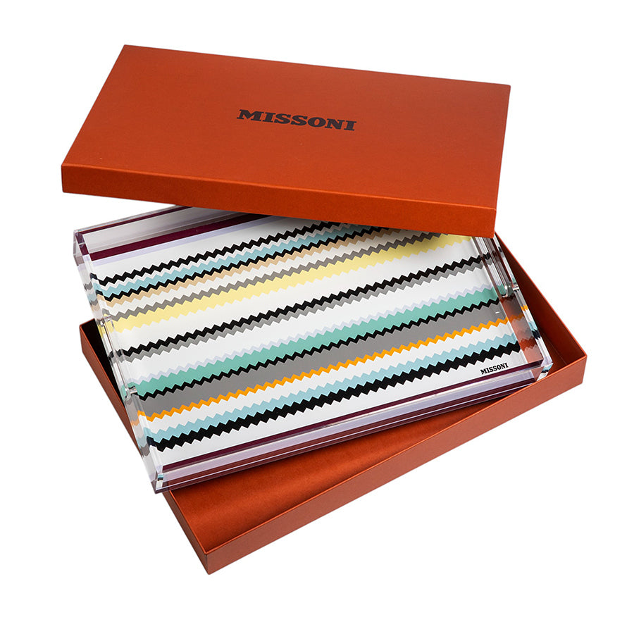 MISSONI HOME Curt Çok Renkli Tepsi 30 x 45 cm D’Maison 