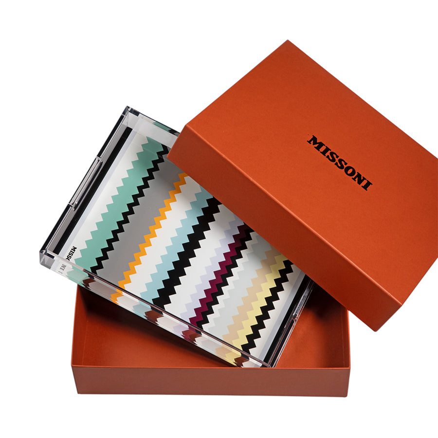 MISSONI HOME Curt Çok Renkli Tepsi 25 x 35 cm D’Maison 