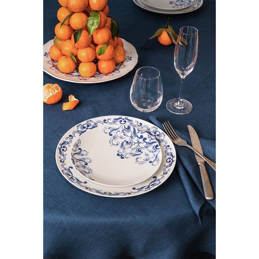 ROSENTHAL True Blue 12 Kişilik 51 Parça Porselen Yemek Takımı D’Maison 