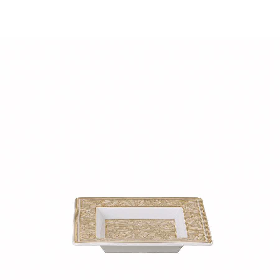 VERSACE Barocco Bej Porselen Dekoratif Tabak 14 cm D’Maison 
