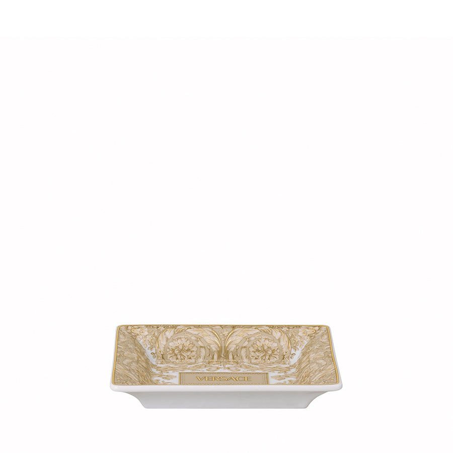 VERSACE Barocco Bej Porselen Dekoratif Tabak 15 cm D’Maison 