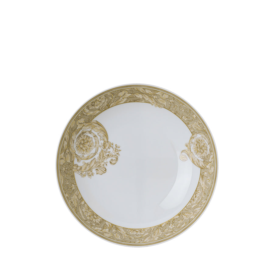 VERSACE Barocco Bej Porselen Çukur Tabak 22 cm D’Maison 